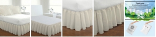 Fresh Ideas Ruffled Poplin King Bed Skirt